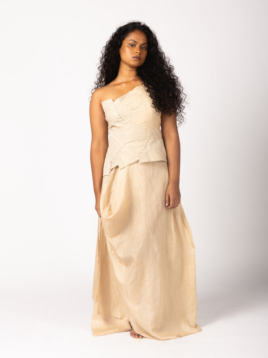 Layered Handkerchief Dress