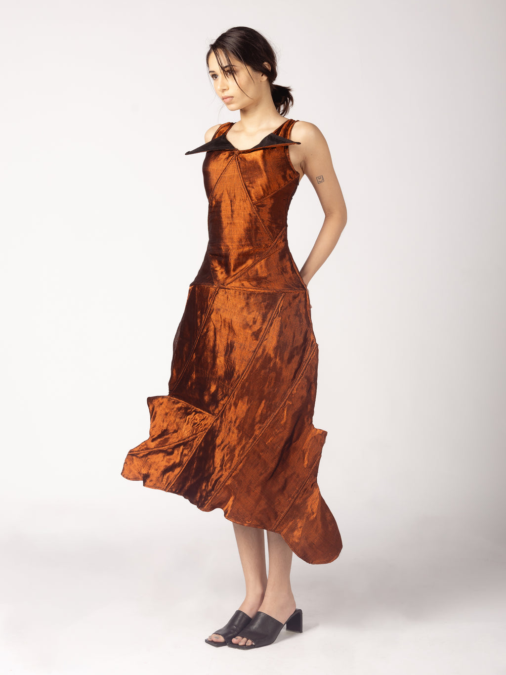 Moulded Large Panel Dress