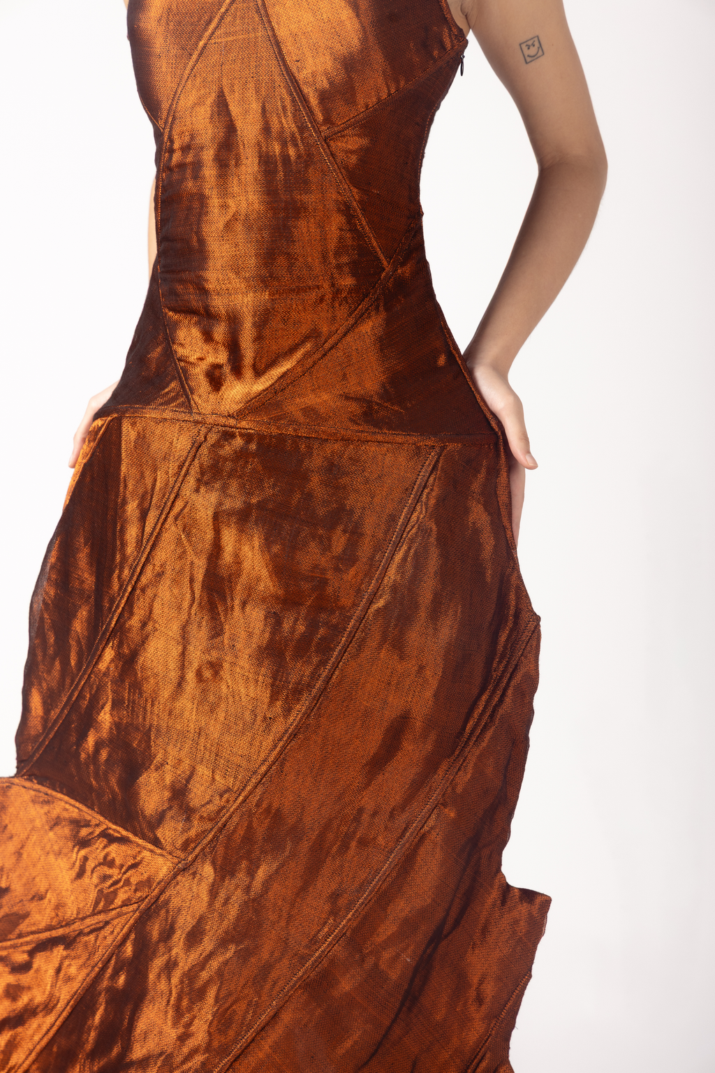 Moulded Large Panel Dress