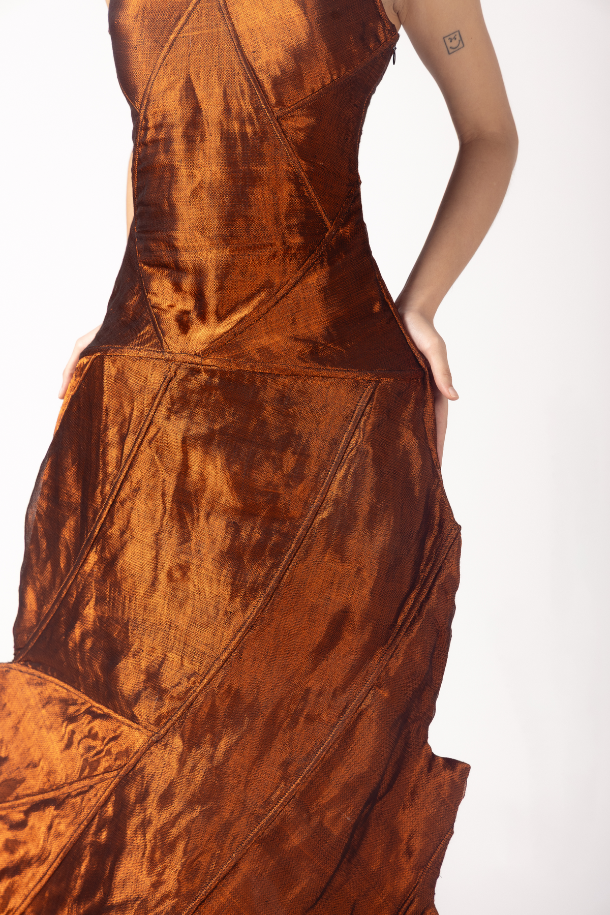 Moulded Large Panel Dress