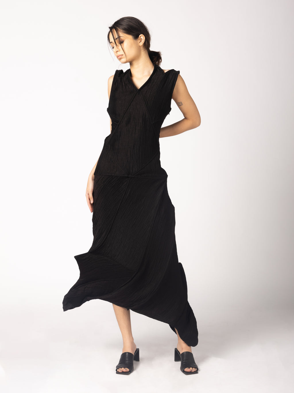 Structured Large Panel Dress