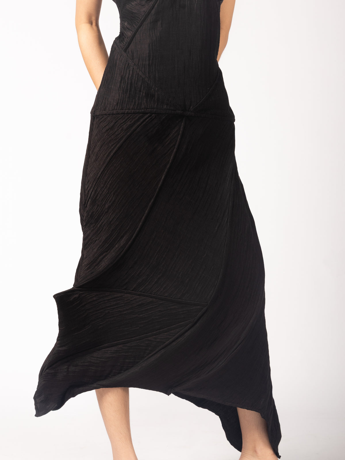 Structured Large Panel Dress