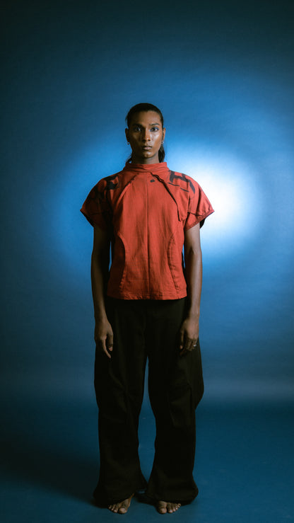 Red उल्टा-सीधा T-Shirt